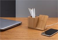 CARICATORE WIRELESS 5W CON PORTAPENNE